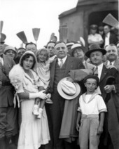 Chicago mayor Anton J. Cermak in Miami - Miami, Florida.