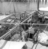 Sponge boats at dock - Cedar Key, Florida