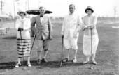 Golfers on the Miami Biltmore Hotel golf course - Coral Gables, Florida