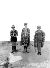 Bathing costume contestants at Ballast Point - Tampa, Florida.