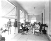 Guests at the Hollywood Beach Hotel - Hollywood, Florida