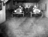 Firemen and trucks at the station - Quincy, Florida