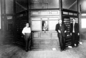 Postmaster Parramore Coggins and post office employees - Miami, Florida.