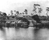 First store and ferry landing in Alva