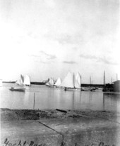Racing yachts at dock - Saint Augustine, Florida