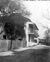 Old house on Marine street - Saint Augustine, Florida