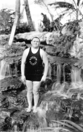 Lifeguard at venetian pool - Coral Gables, Florida