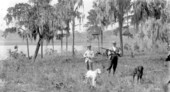 Hunters with their dogs - Lake County, Florida