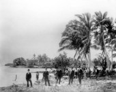 Official ground breaking ceremony for the Royal Palm Hotel - Miami, Florida.