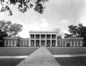 Front view of the new Florida Governor's Mansion - Tallahassee, Florida.