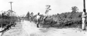 Convict labor at work on the Daytona Road - Volusia County (?), Florida