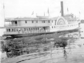 Paddle steamer "City of Jacksonville" on the Saint Johns River - Volusia County, Florida