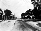 Looking down Highway 17 - Pierson, Florida.