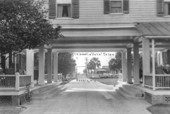 Breezeway of the New Ocklawaha Hotel - Eustis, Florida