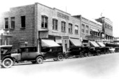 View of the West side of the 100 block of South Florida Avenue - Lakeland, Florida