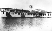 Cloister Inn as seen from the Intracoastal Waterway.