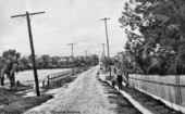 Seaboard Air Line Railway Company train at depot - Hollywood, Florida