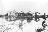 Flooded homes in Florida