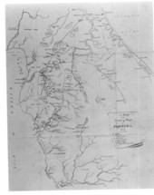 Map of the seat of the second Seminole War