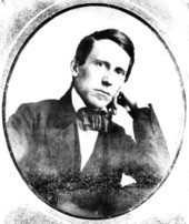 Portrait of composer Stephen Foster - White Springs, Florida