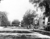Looking north on Jefferson Street - Monticello, Florida
