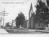 Methodist Church, Broad St. Brooksville, Fla.