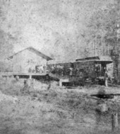 Florida Southern Railroad depot - Martin, Florida