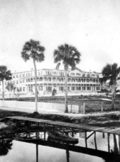 View of the Sanford House hotel - Sanford, Florida.