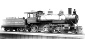 Birmingham, Columbus & St. Andrews Railroad engine #55