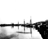 View of Jacksonville harbor - Jacksonville, Florida.
