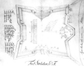 Map drawn of Fort Gadsden