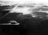 Aerial photograph of Dale Mabry Field - Tallahassee, Florida.