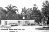 Tallahassee Motor Hotel Dining Room - Tallahassee, Florida.