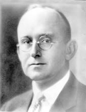 Portrait of Mr. H. Orvel Sebring, co-founder of the city - Sebring, Florida.