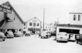 Street scene with a few businesses - Saint Marks, Florida