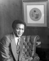 Portrait of Secretary of State Jesse J. McCrary Jr. - Tallahassee, Florida.