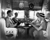 Interior view of Sikorsky S-40 plane - Miami, Florida
