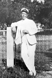 Capt. Carl Olaf Svendson in uniform- Cape Canaveral, Florida
