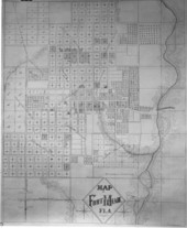 Surveyor's map of Fort Meade, Florida