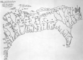 Map of the Gulf of Mexico including Florida