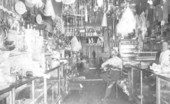 Interior view of a general store - Crystal River, Florida