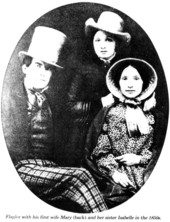 Henry M. Flagler, his first wife Mary and her sister Isabelle
