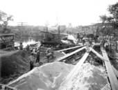 Sulphur Springs bridge construction