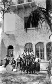 Orchestra at the Antilla hotel - Coral Gables, Florida