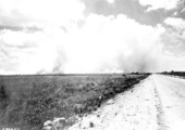 Fire along the Tamiami Trail