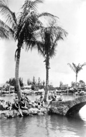 Women at the Venetian Pool - Coral Gables, Florida