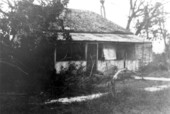Chaffin family home, after the hurricane of 1928 - Lantana, Florida.