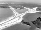 Aerial view of Interstate 4 - Pinellas County, Florida