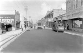 Looking north on Miami Avenue, being paved - Miami, Florida.