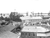 View of the city of Key West, Florida